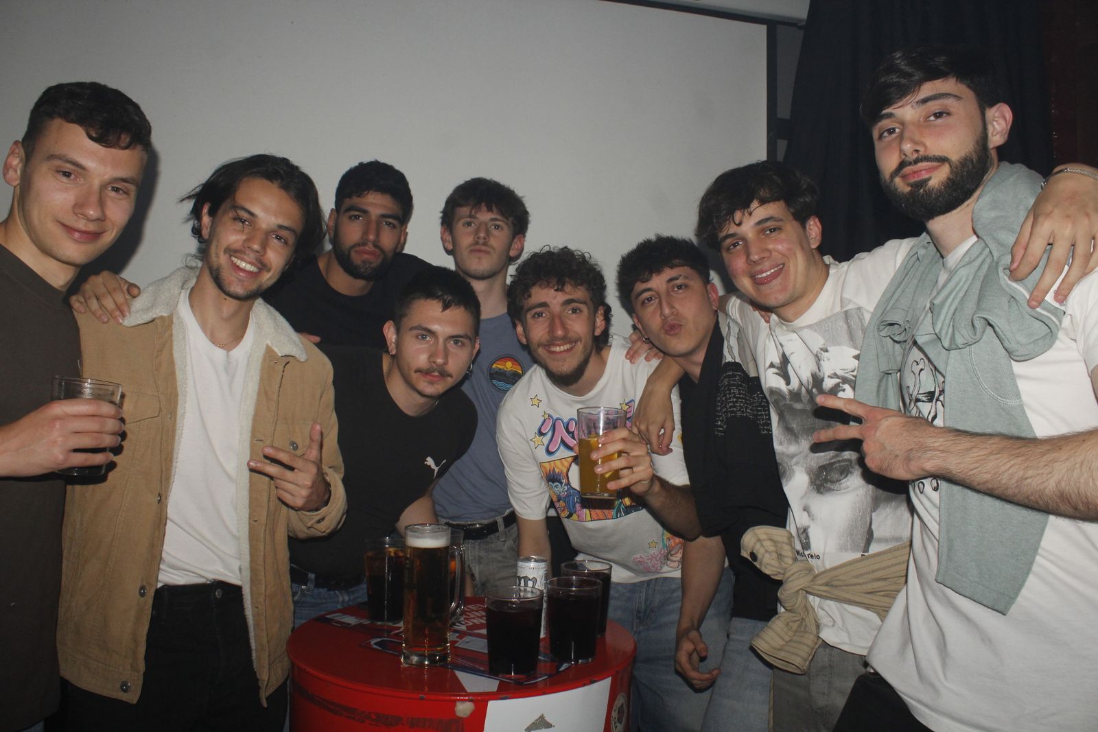 Salamanca de noche, sabado 25 de abril