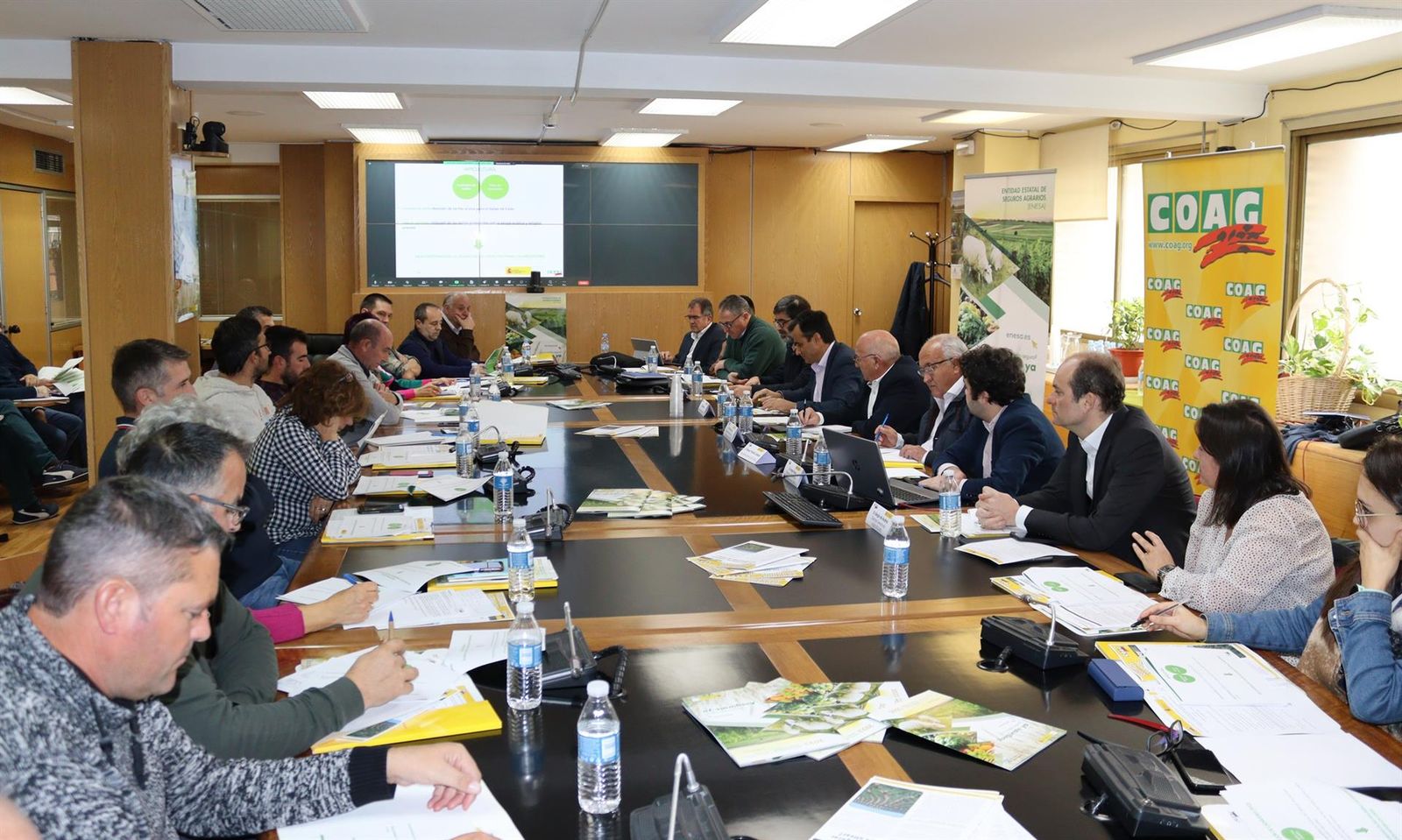 Reunión de COAG con la Entidad Estatal de Seguros Agrarios (Enesa), Agroseguro y el Consorcio de Compensación de Seguros (CCS)   COAG