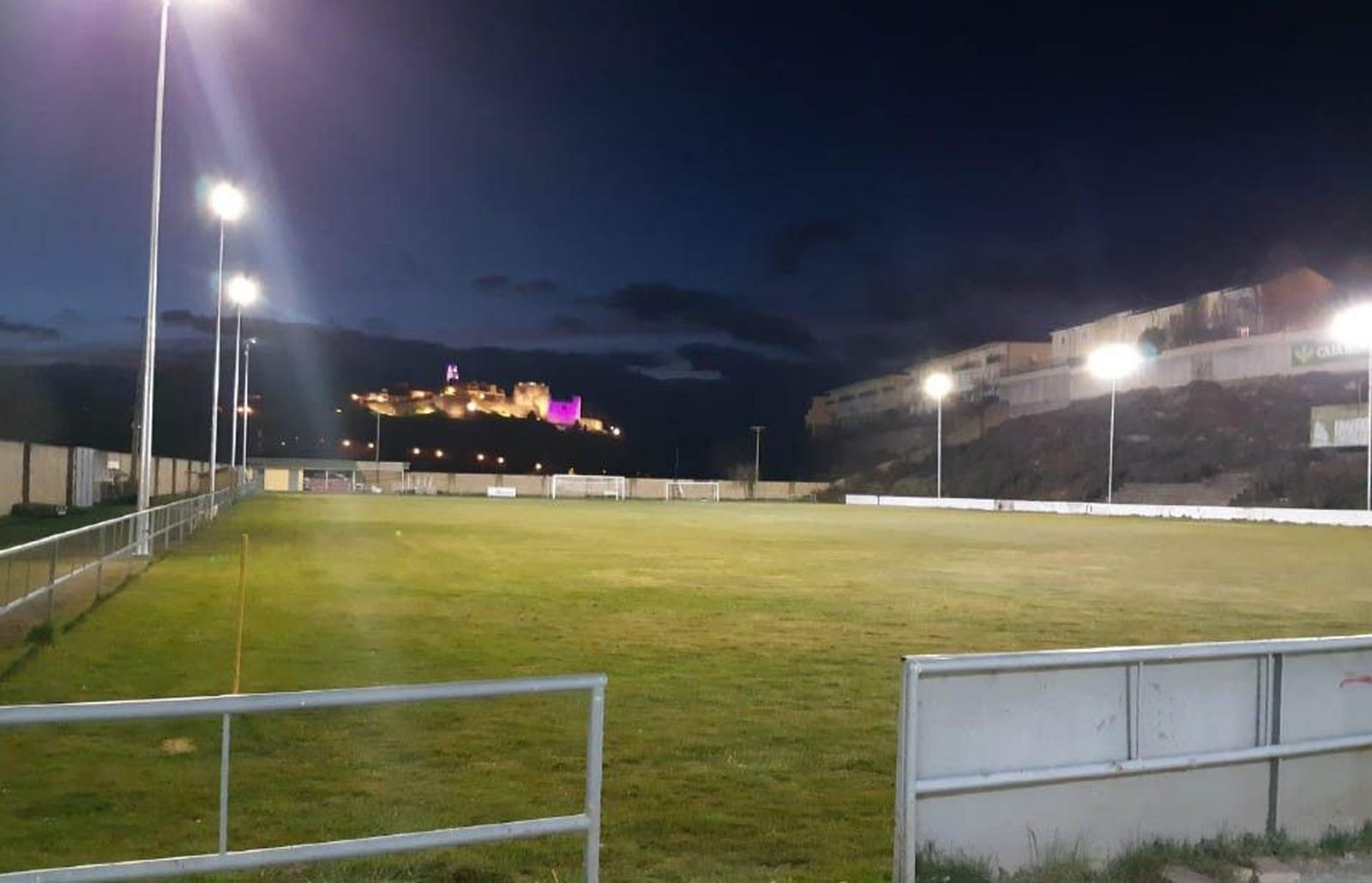 El campo de fútbol de Puebla de Sanabria