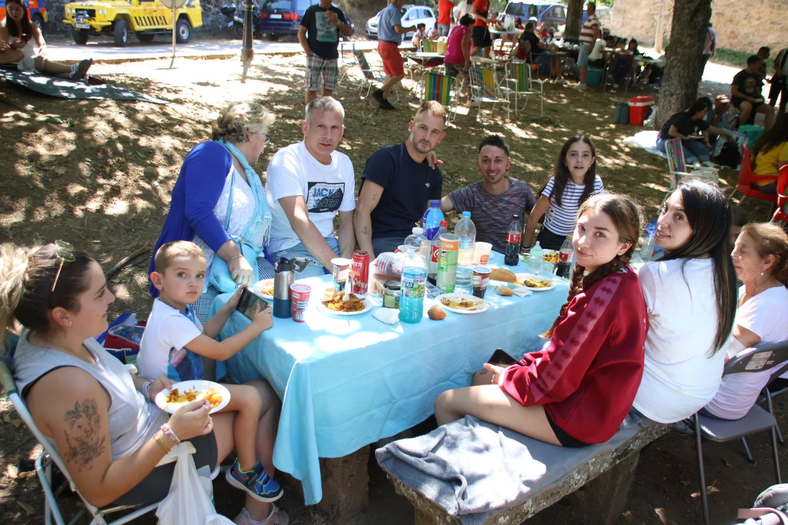 Béjar, paella solidaria en El Castañar