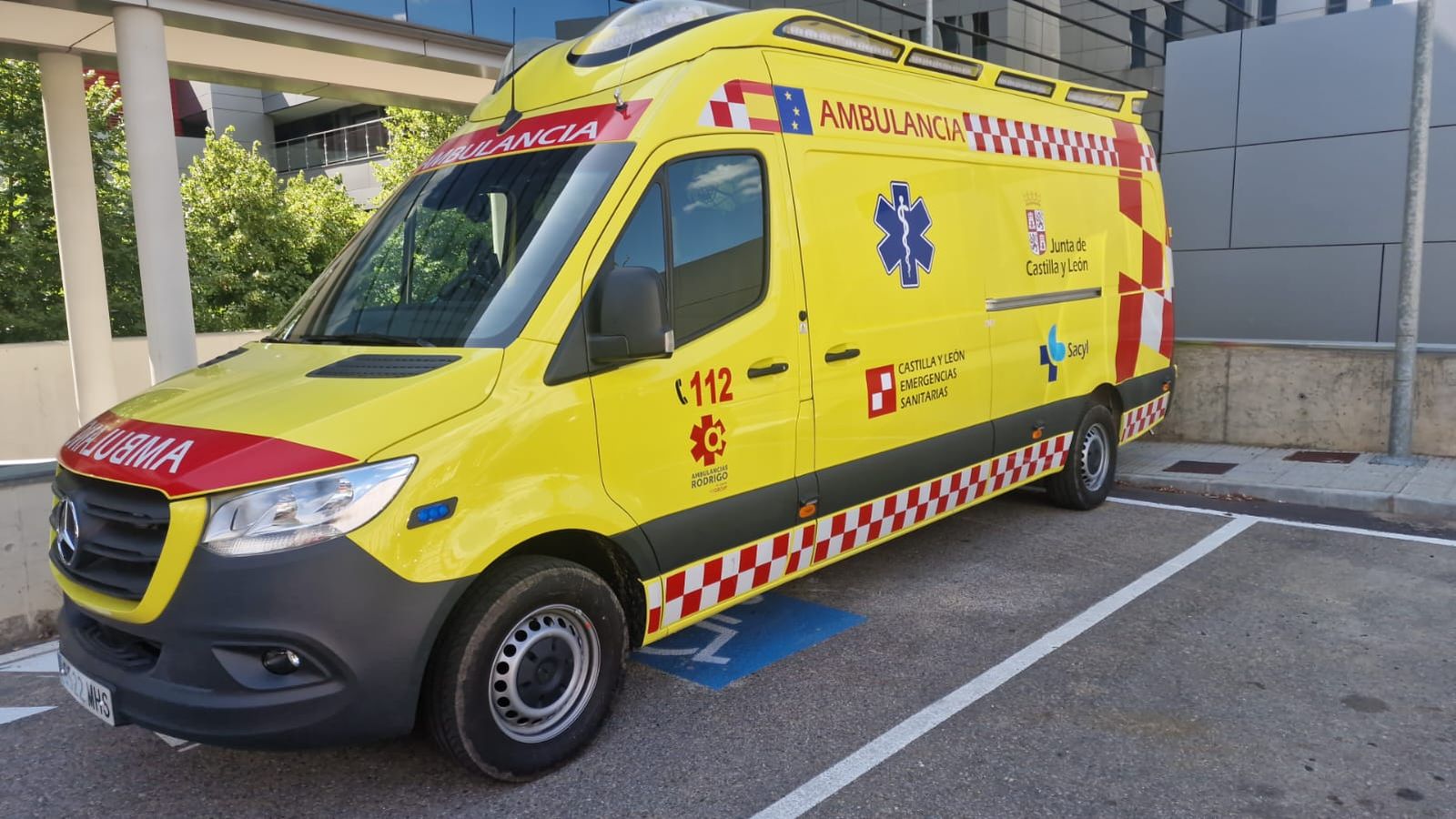 Ambulancia. Foto de archivo