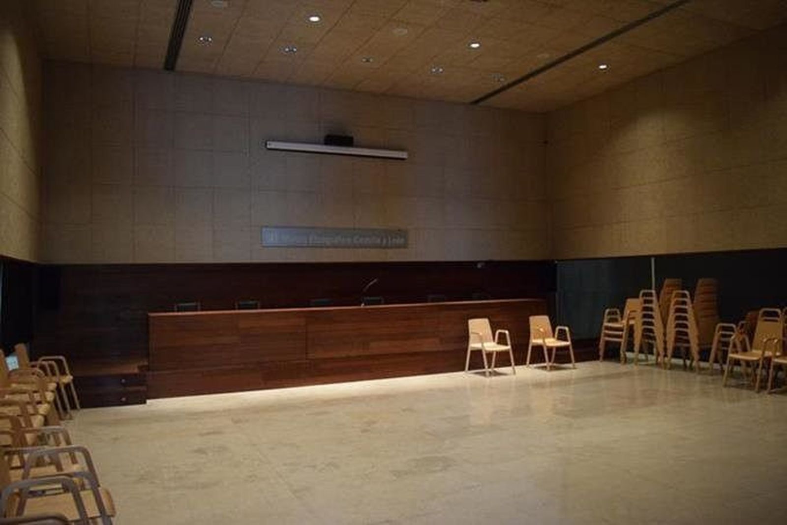 Salón de actos del Museo Etnográfico