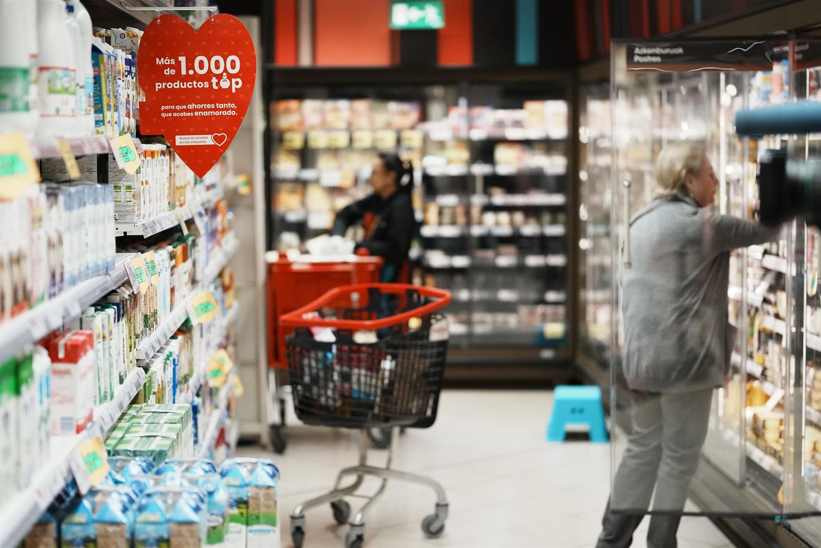 Interior de un supermercado - H.Bilbao - Europa Press - Archivo