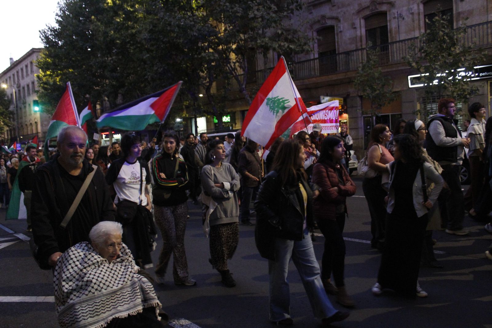 Manifestación por Palestina