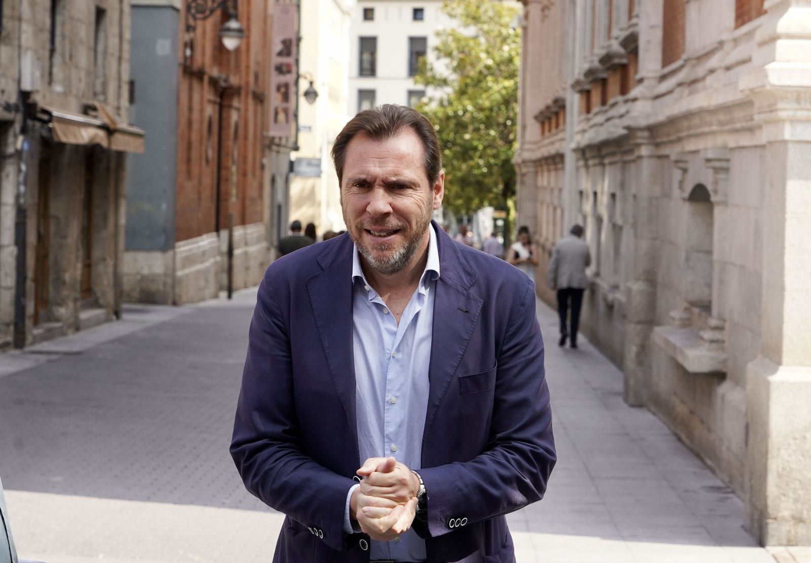 El ministro socialista de Transportes y Movilidad Sostenible, Óscar Puente. Miriam Chacón. Ical.