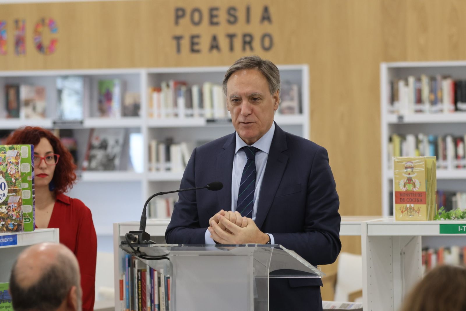 Primer aniversario de la biblioteca municipal Carmen Martín Gaite