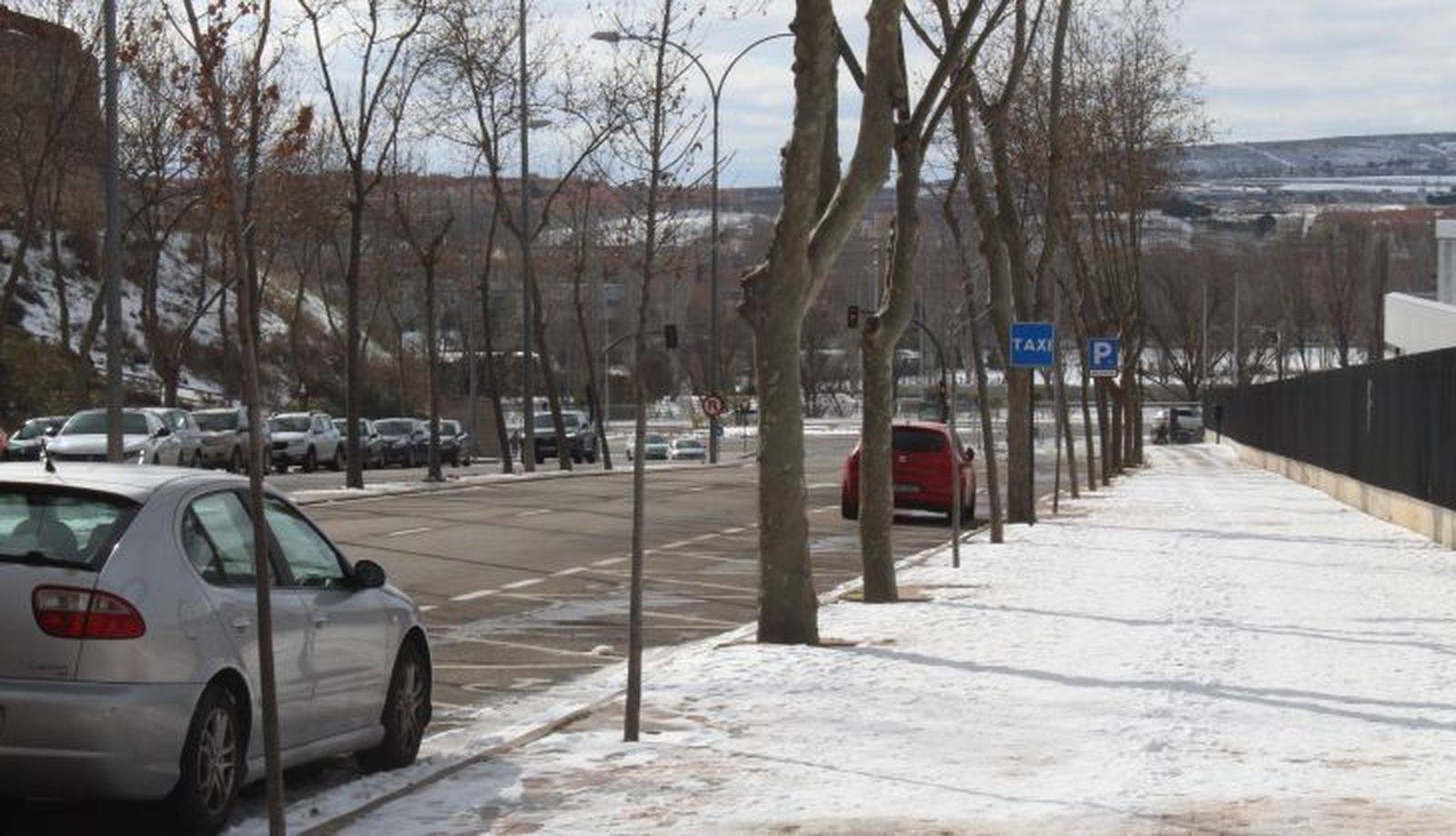 Paseo de San Vicente helado