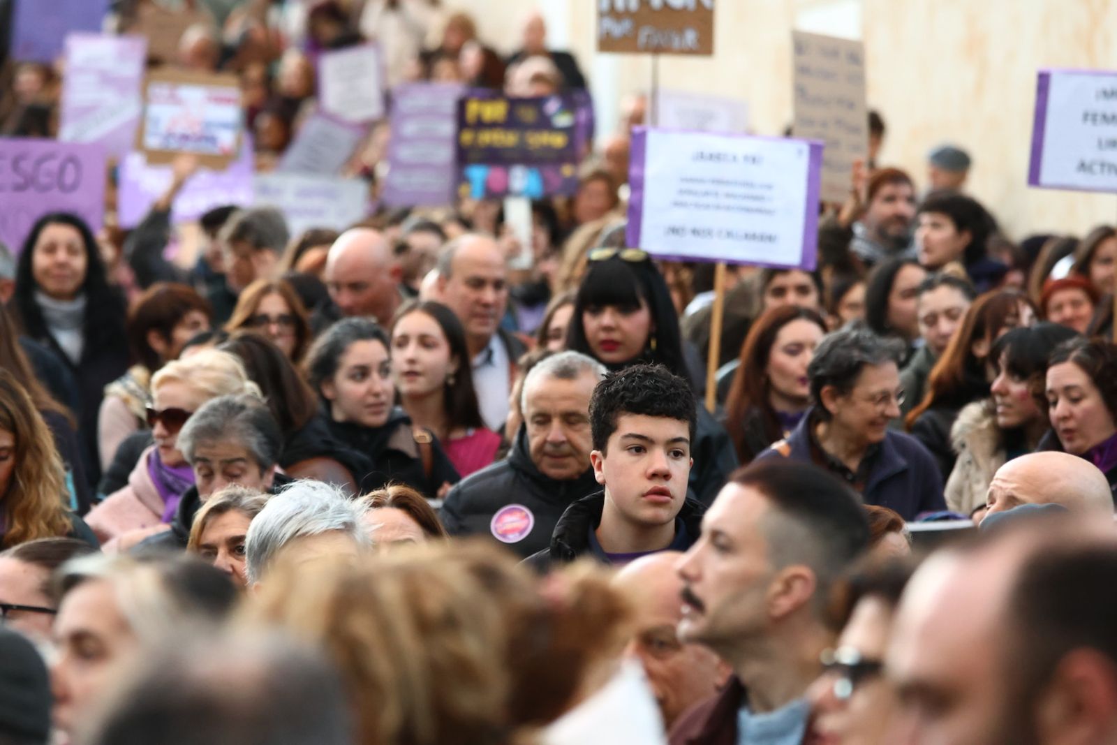 Manifestación por el 8M en Salamanca