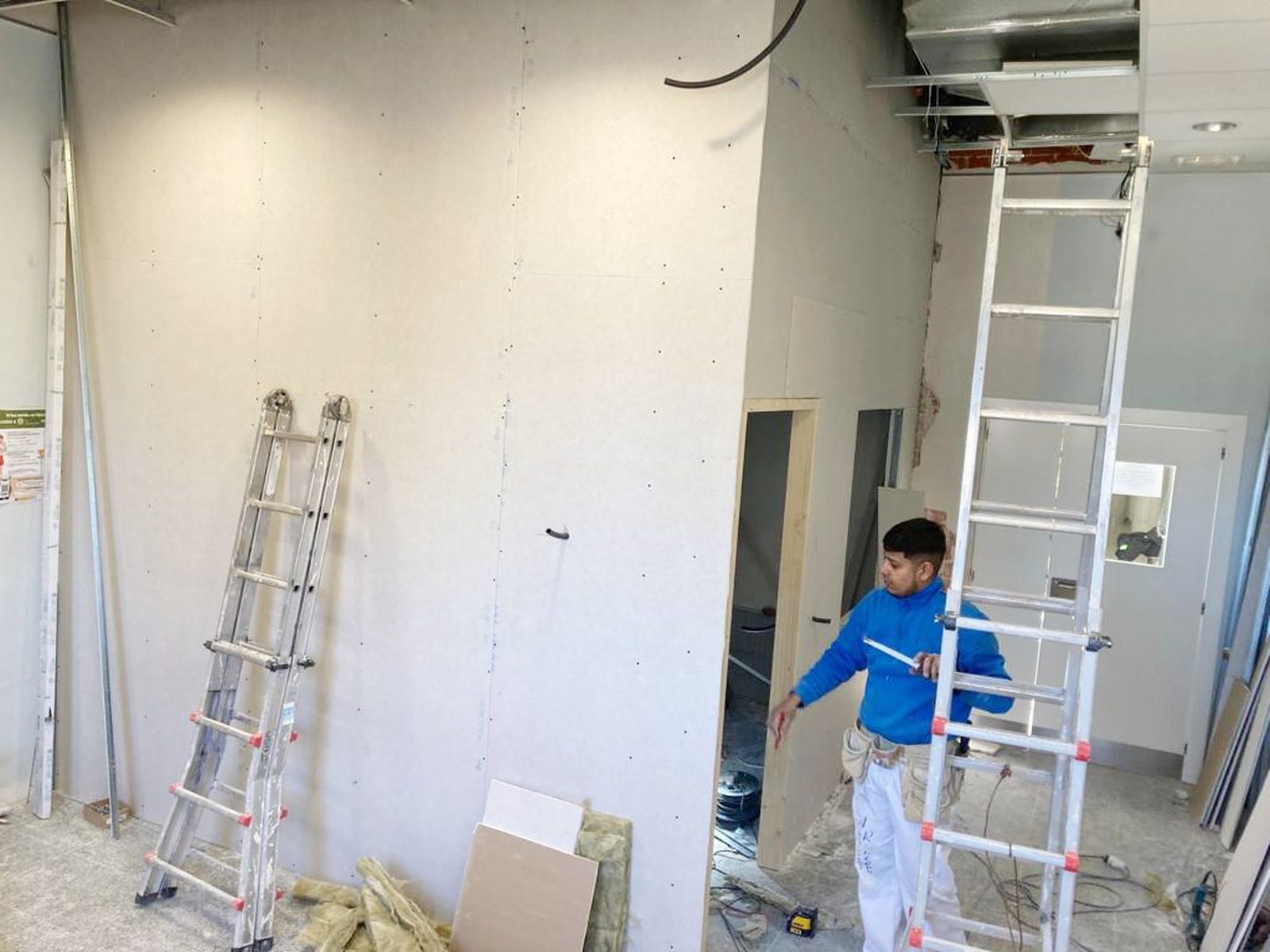 Obras en el consultorio médico de Carbajosa 3