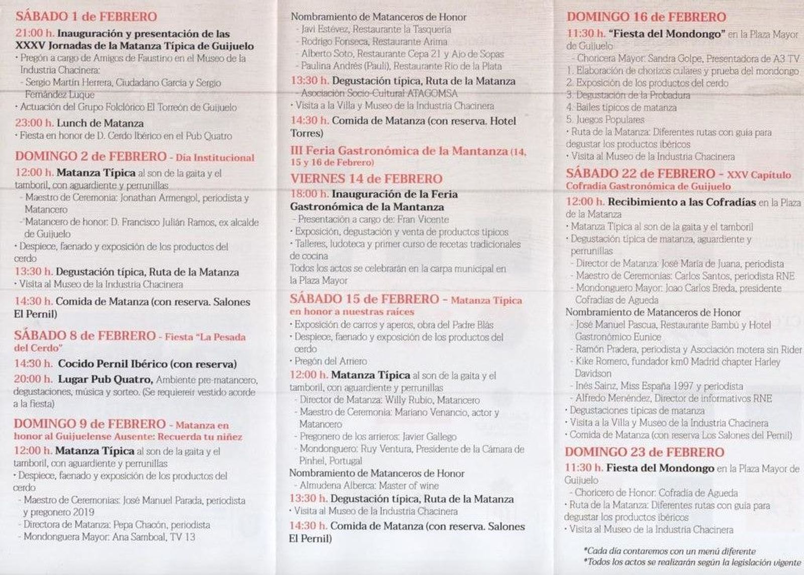 Programa Matanza Tu00edpica