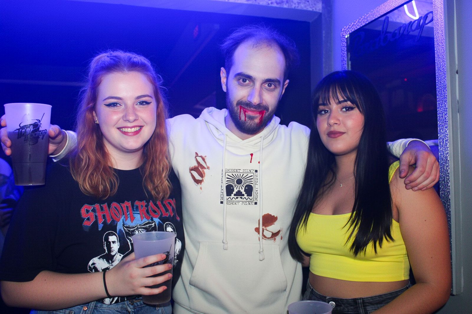 Salamanca de noche, viernes 31 de octubre