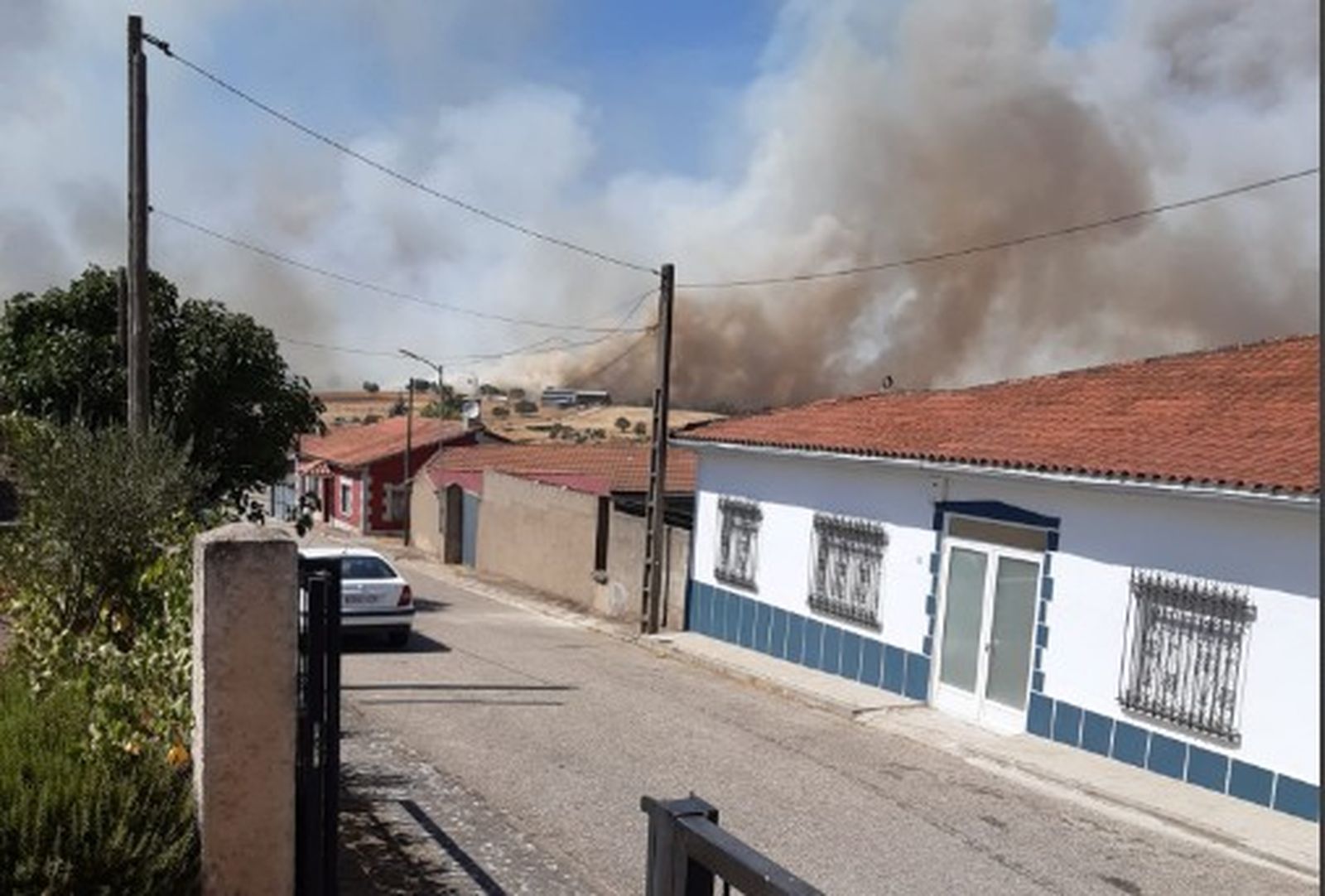 Incendio en Cipérez
