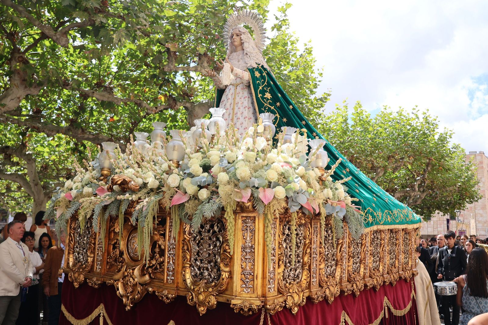 Procesión extraordinaria de la Virgen de La Esperanza