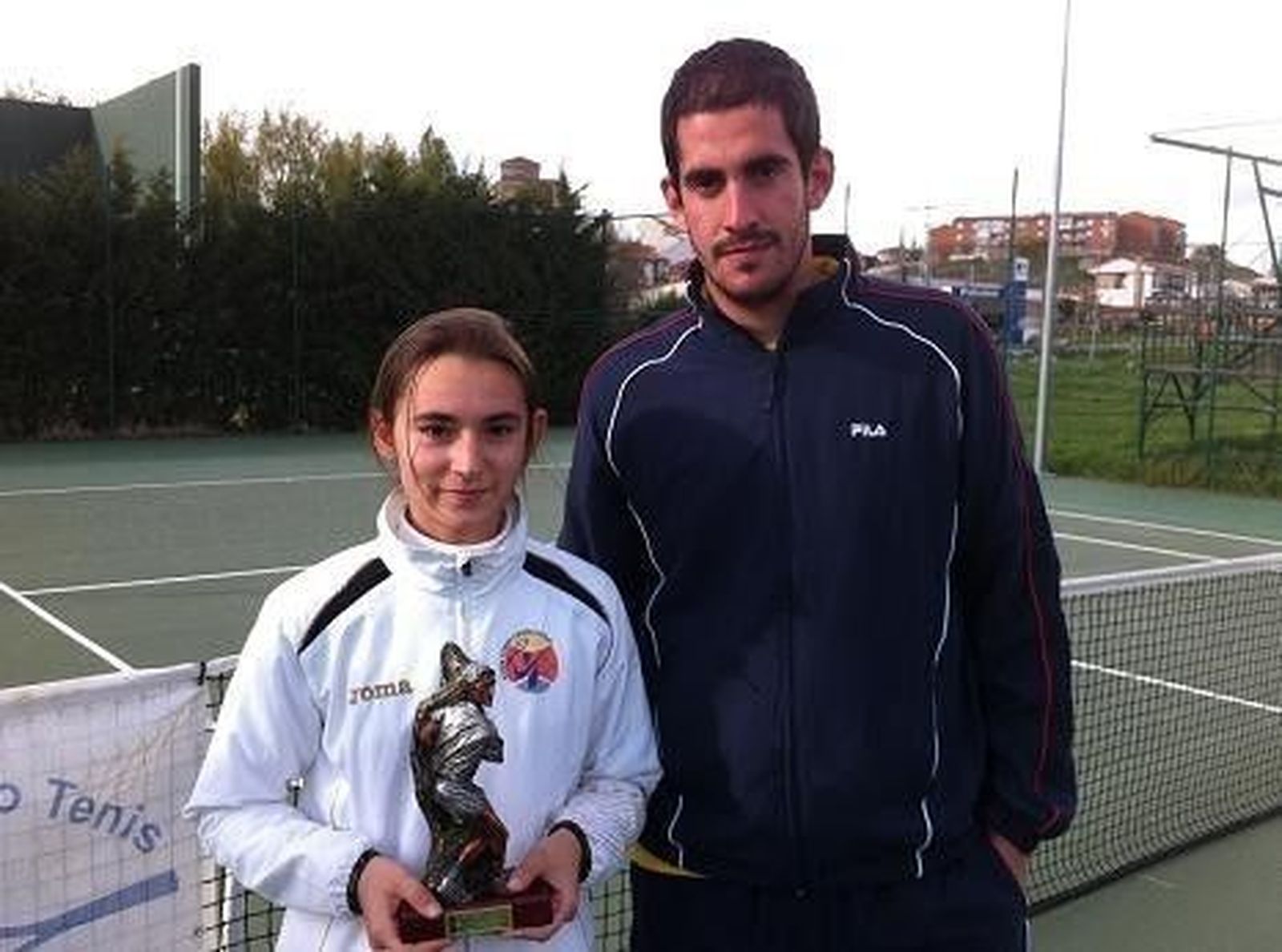 Marina Criado, campeona provincial Infantil de tenis
