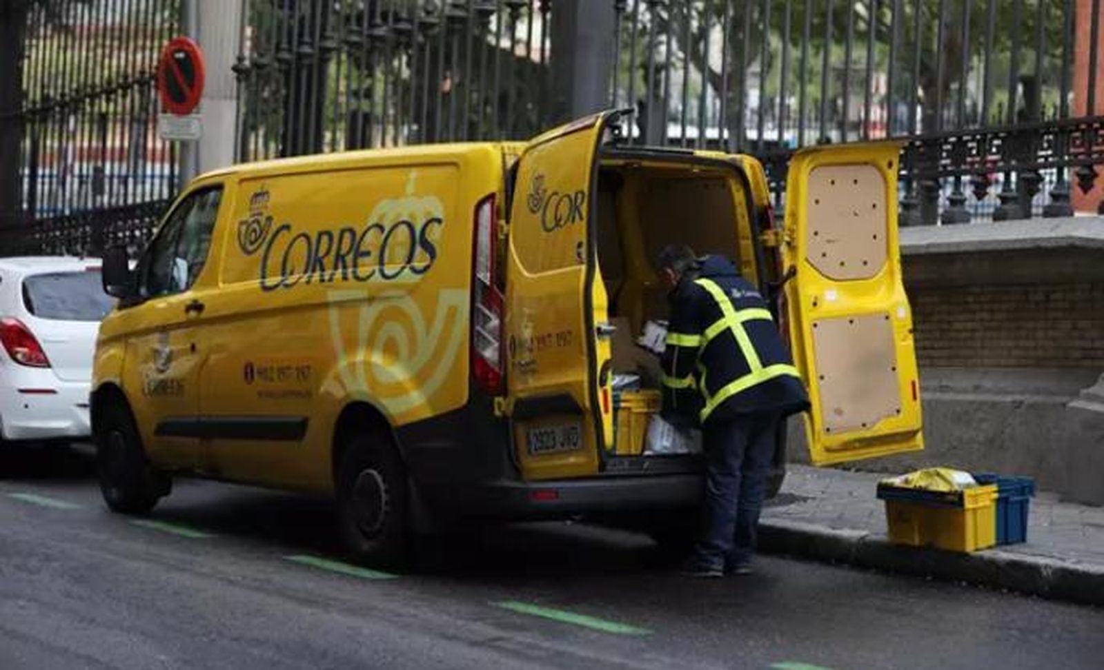 Repartidor de Correos. Foto EP