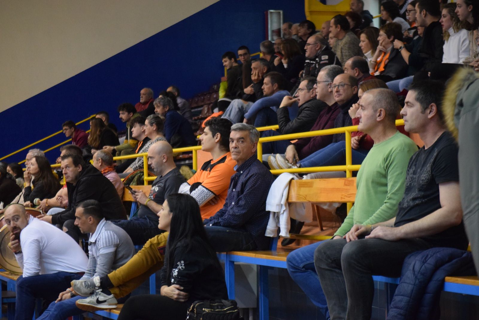Afición del Zamarat en su encuentro ante el Estepona.