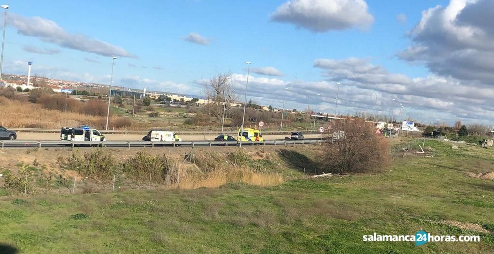 Accidente en la SA-20