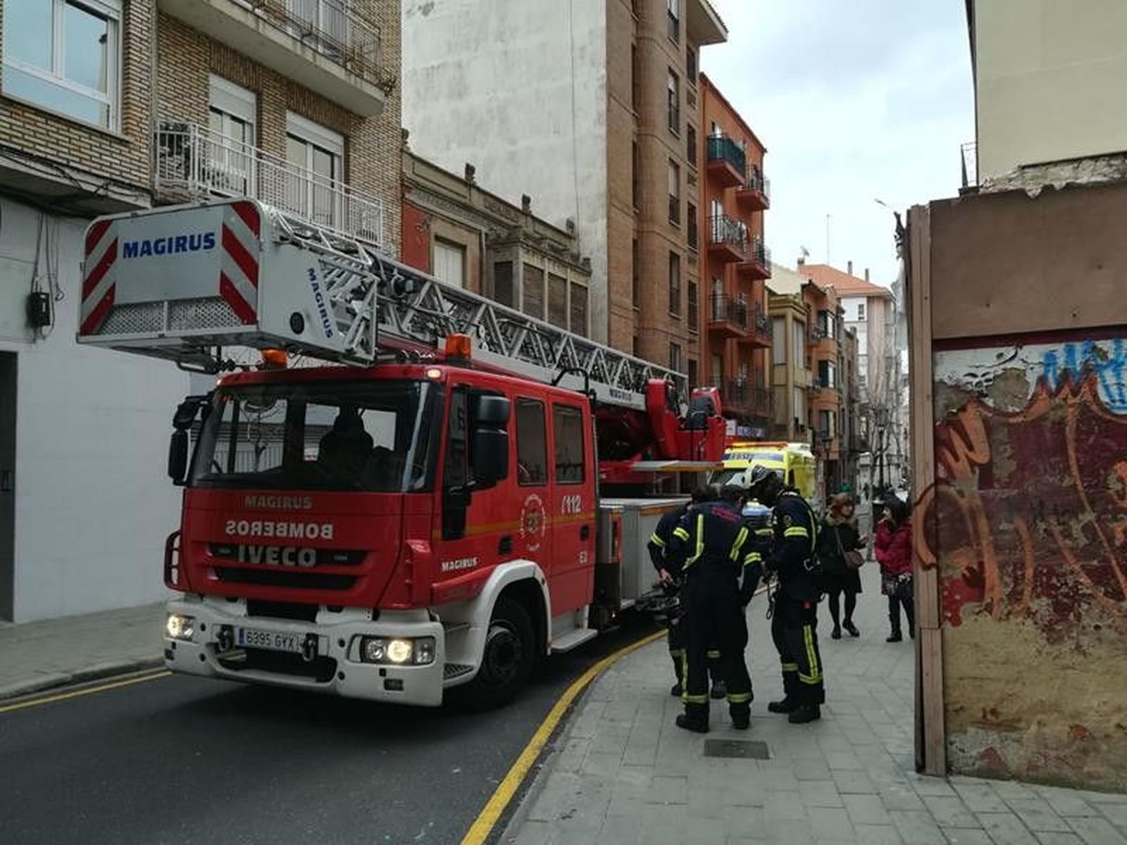 Bomberos Calle San Pablo