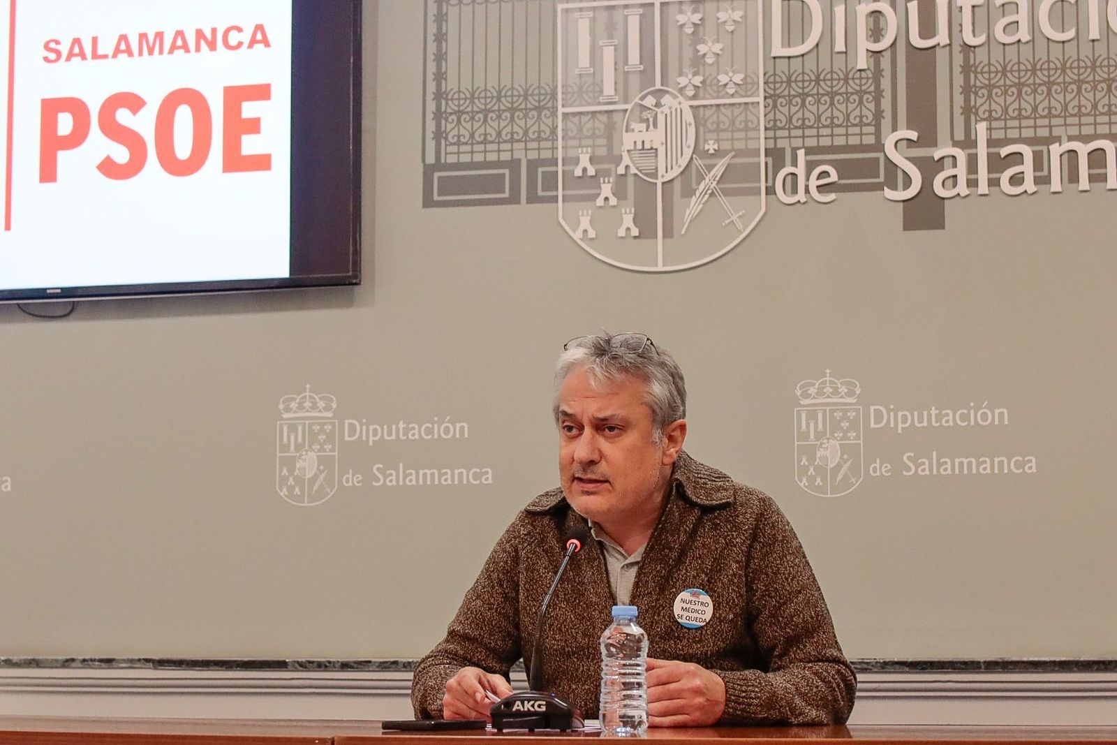 Fernando Rubio, portavoz PSOE en la Diputación