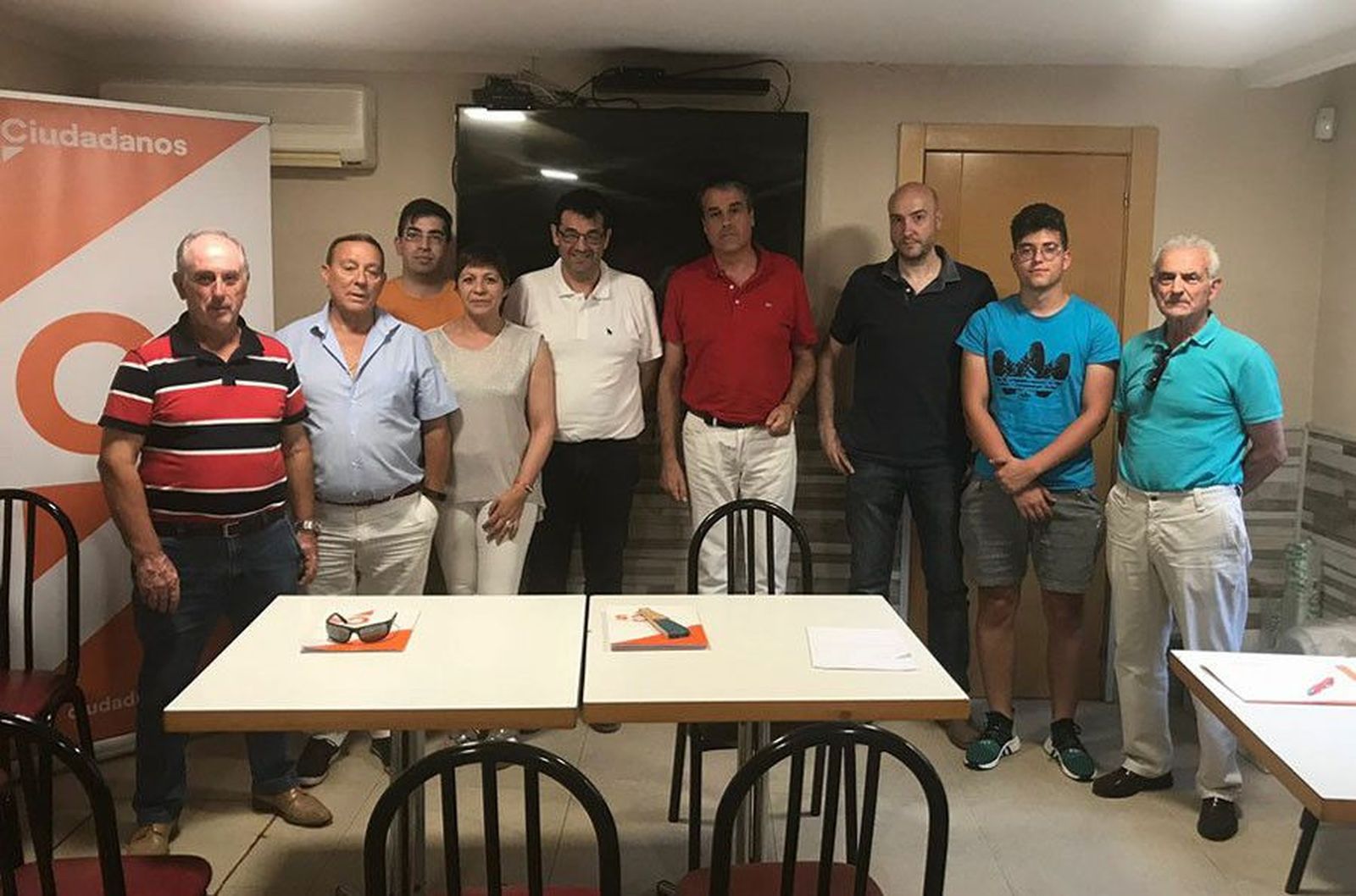 Ciudadanos Zamora reunión para recar agrupación Toro (julio 2018)