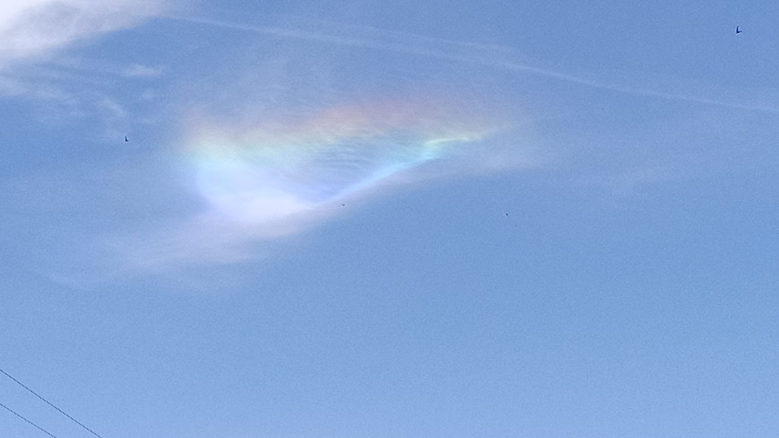 Nubes iridiscentes en el cielo de Salamanca (6)
