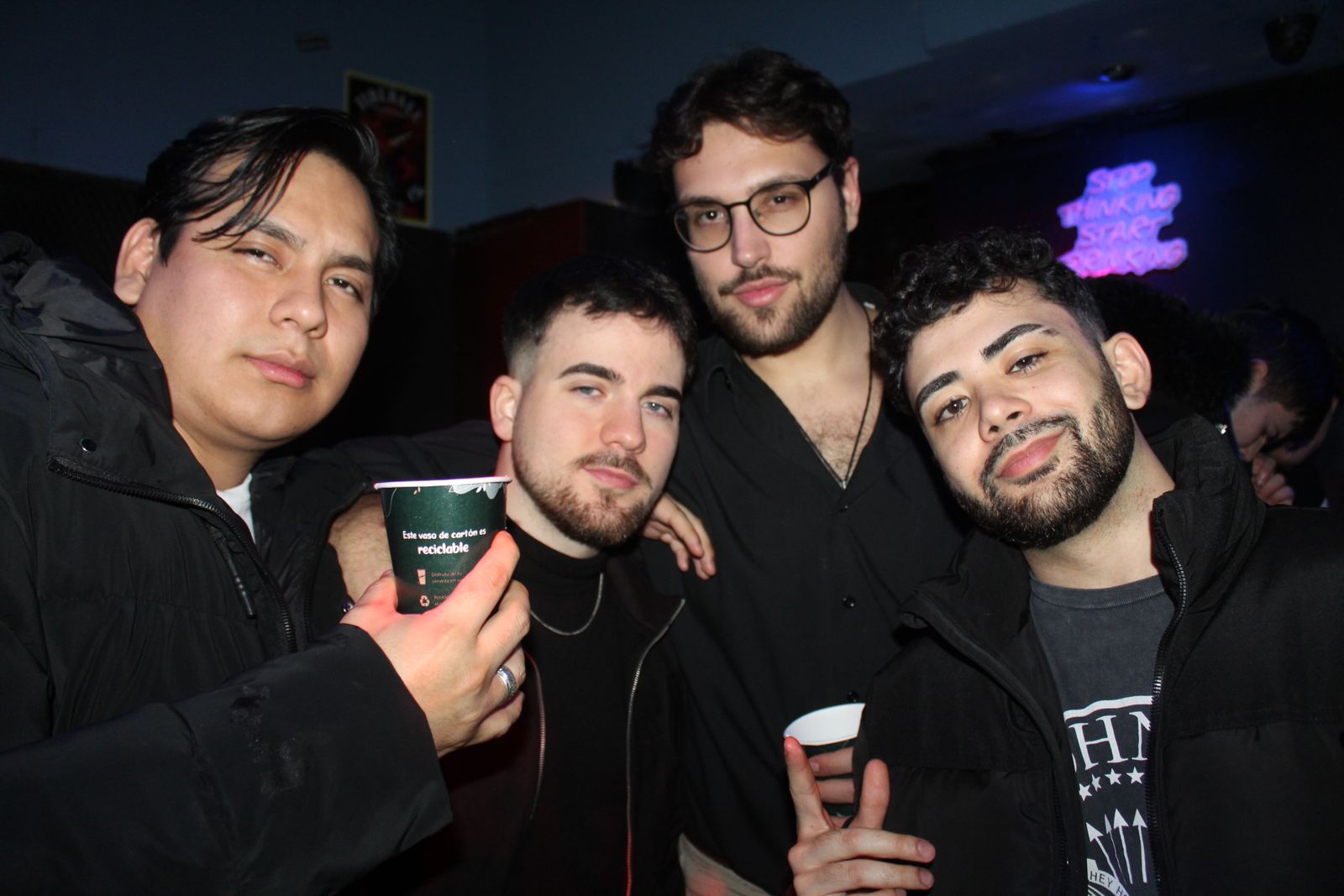 Salamanca de noche, viernes 24 de enero