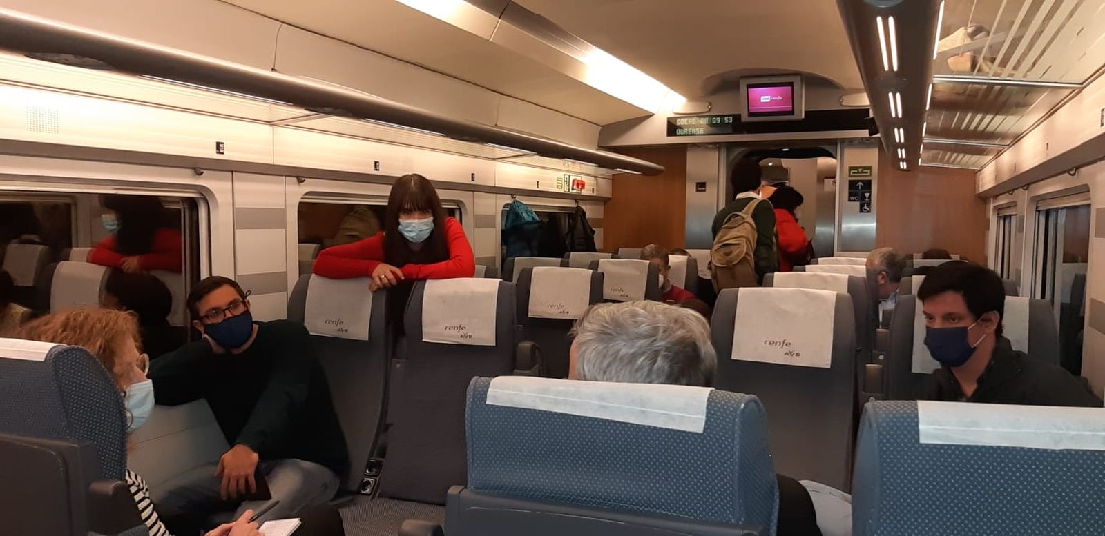 Inauguración del nuevo tramo AVE entre Madrid-Orense
