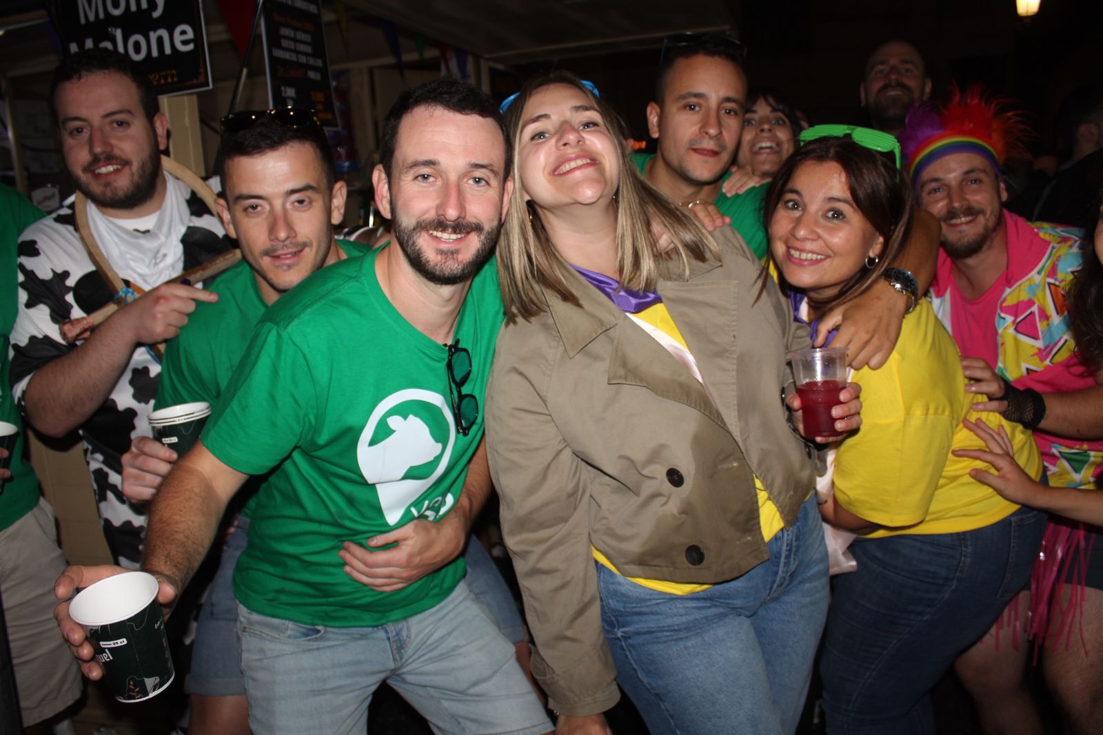 Ambiente en la Feria de Día en la tarde de este sábado