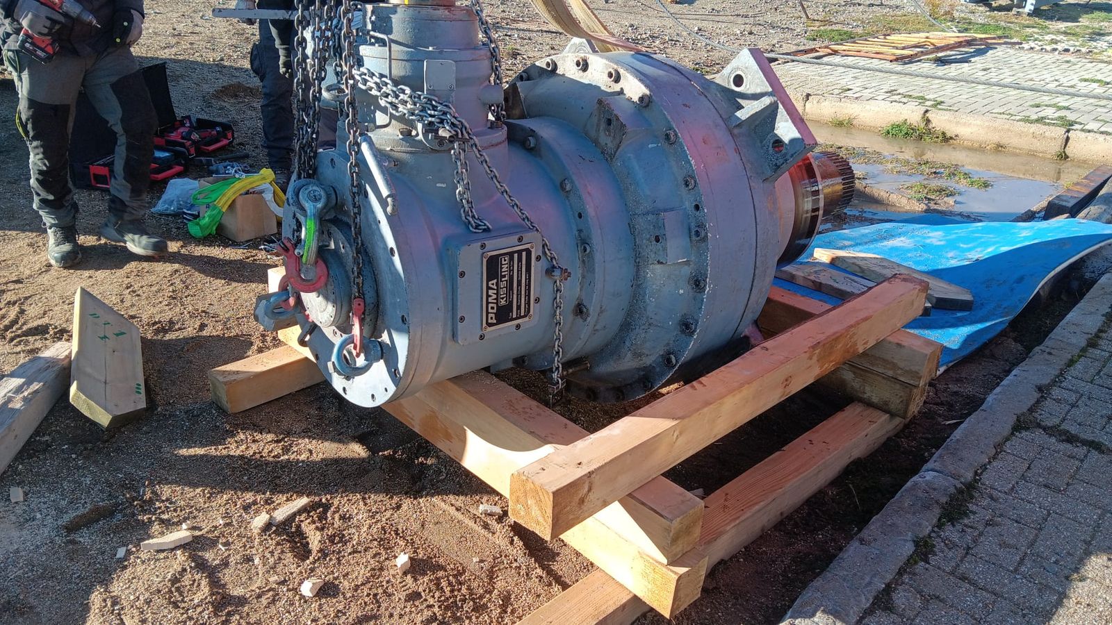 La Estación de la Covatilla enviará el reductor de su telesilla principal a Francia para labores de mantenimiento