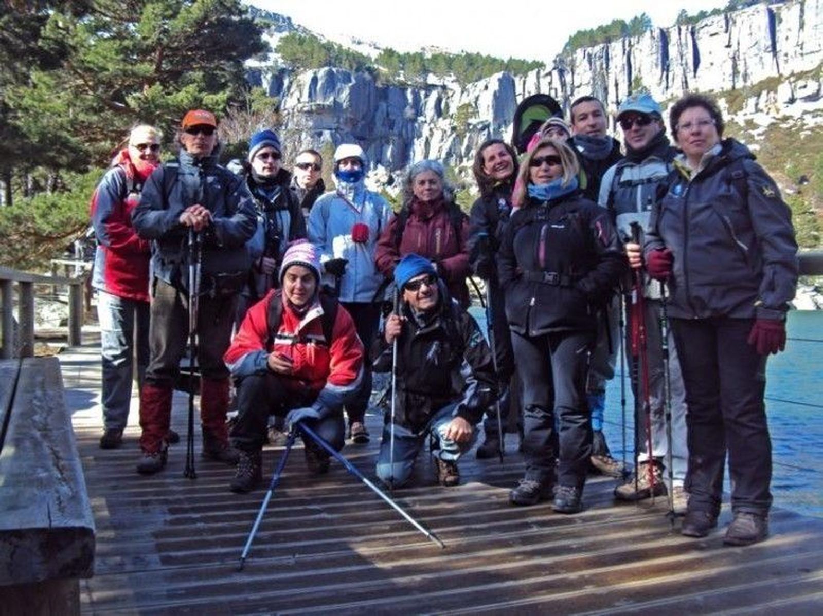 Salandar disfruta del Cañón del Río Lobos y de la Laguna Negra
