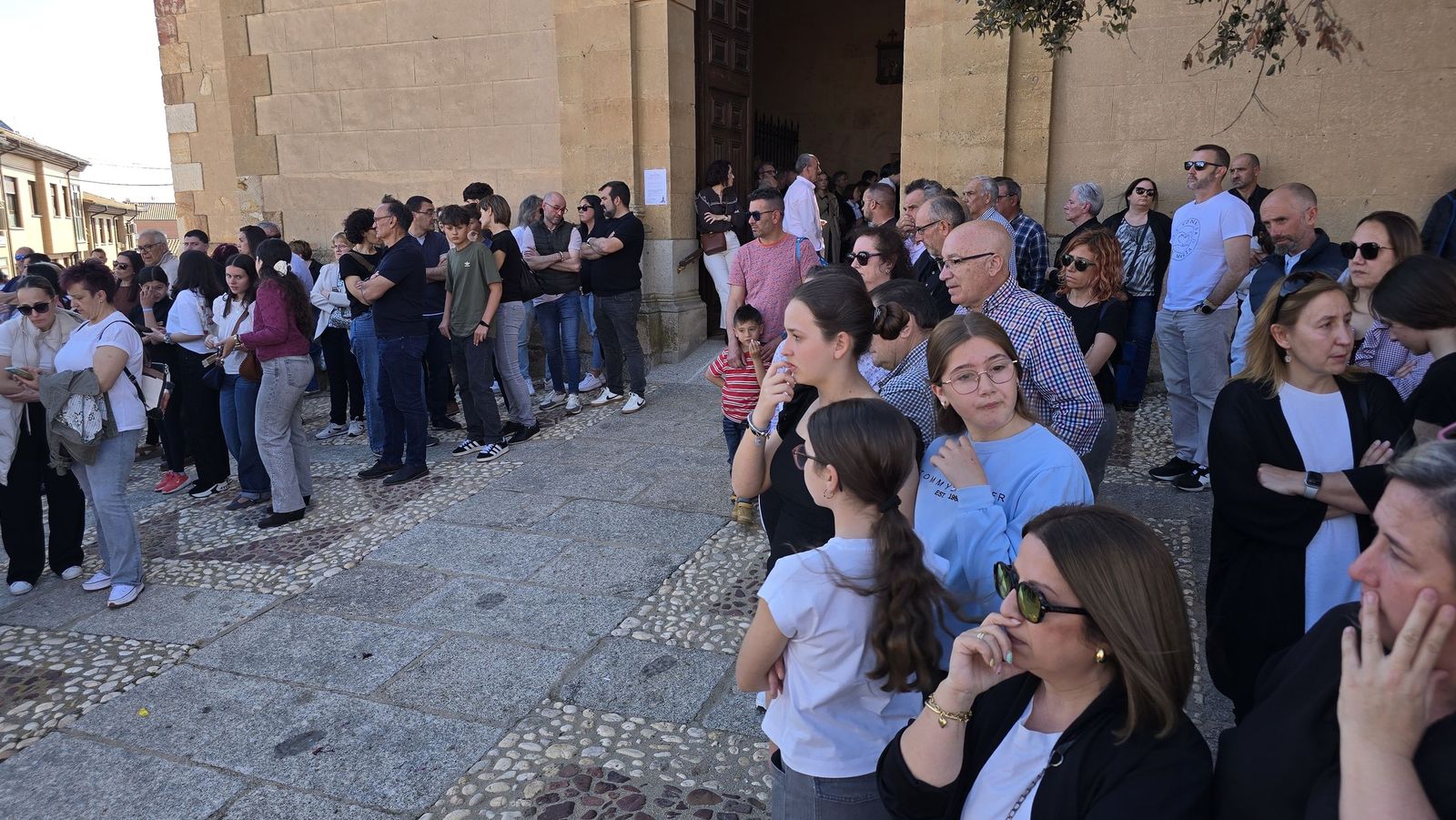 Entierro de María Caamaño en Encinas de Abajo