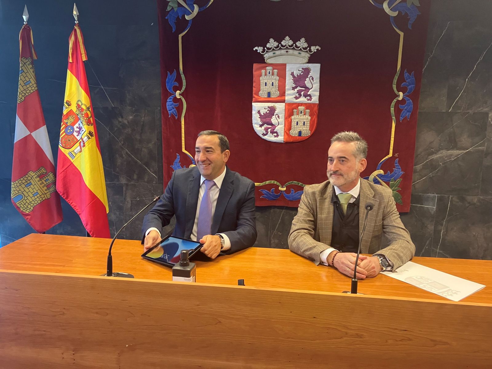El delegado territorial, Eloy Ruiz, presenta la Campaña de Vialidad Invernal 2022-2023 de Salamanca
