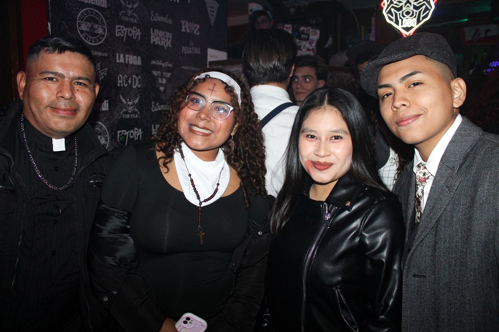 Salamanca de noche, viernes 31 de octubre