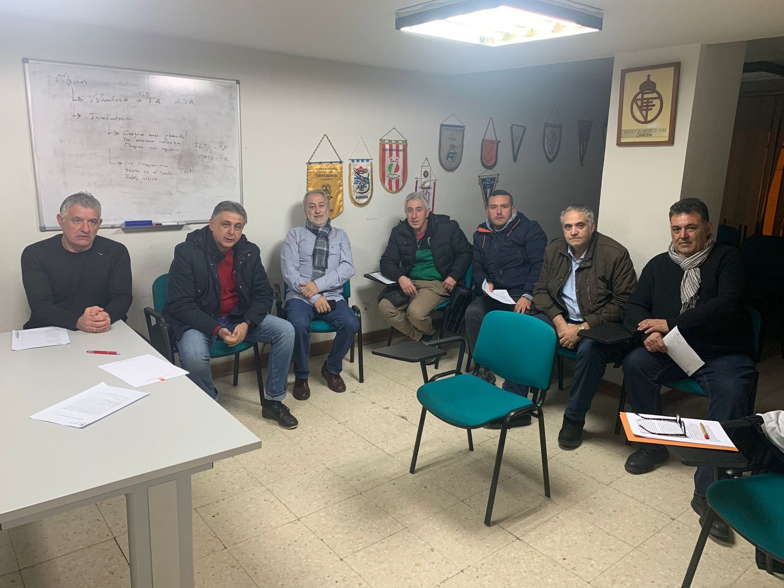 Reunión de los representantes de los clubes
