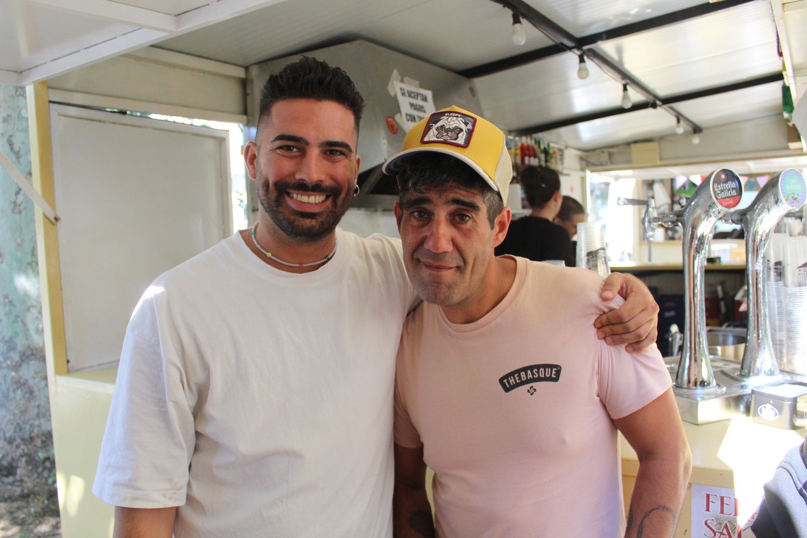 Ambiente en la Feria de Día en el mediodía de este martes