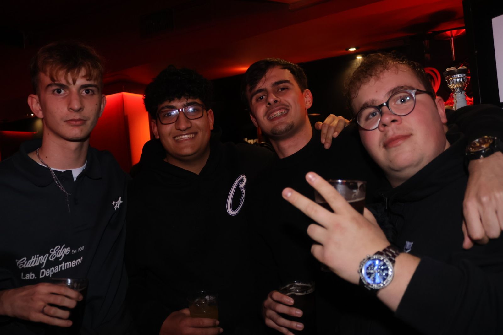 Salamanca de noche, sábado 17 de enero