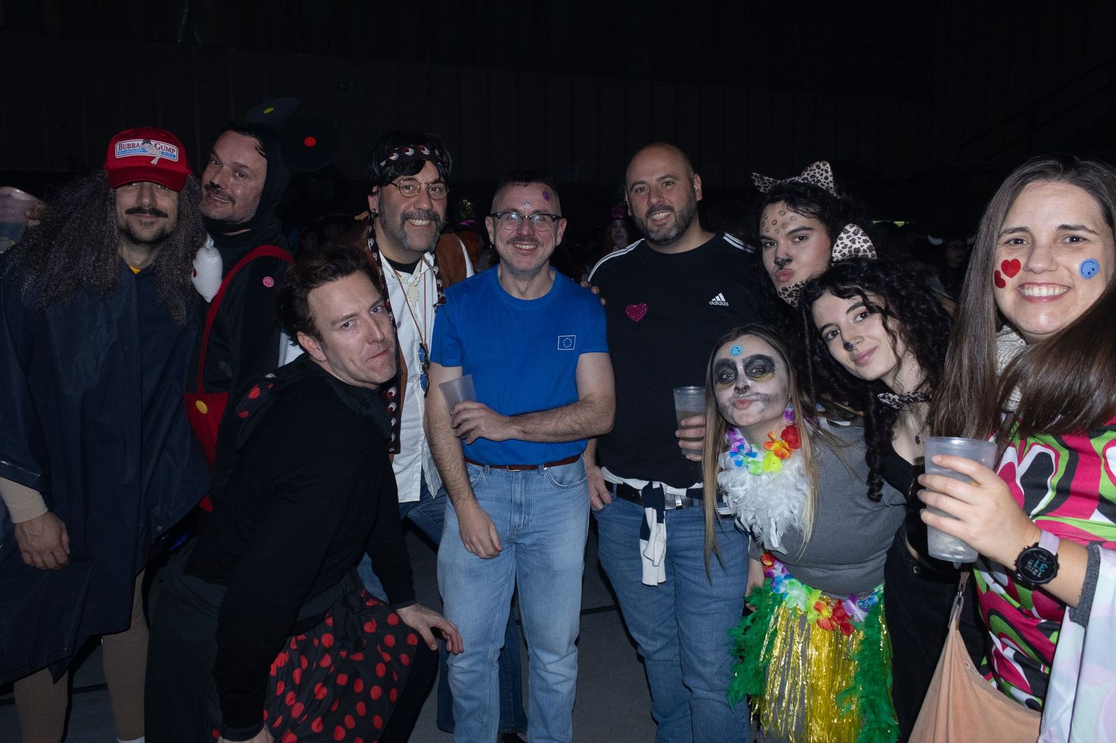 Salamanca de noche, sábado del Carnaval del Toro de Ciudad Rodrigo