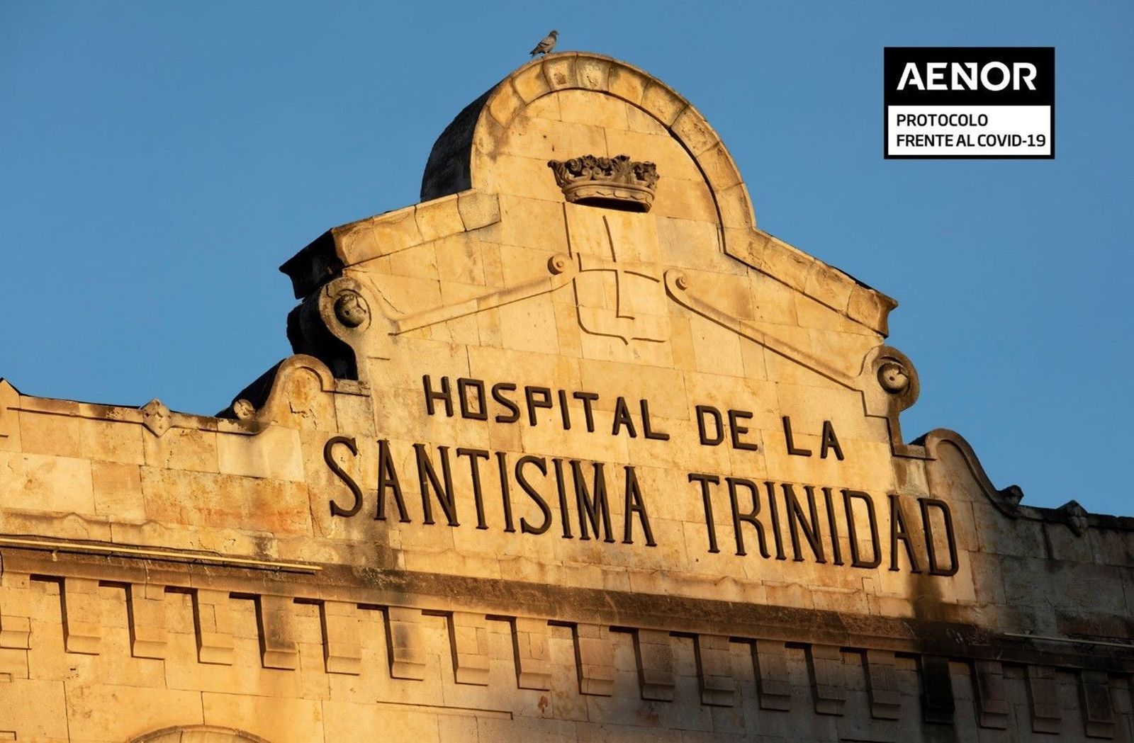 Fachada Hospital Santísima Trinidad | ARCHIVO