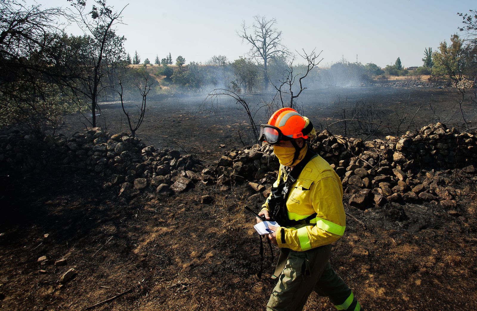 Así ha sido el incendio de Morasverdes