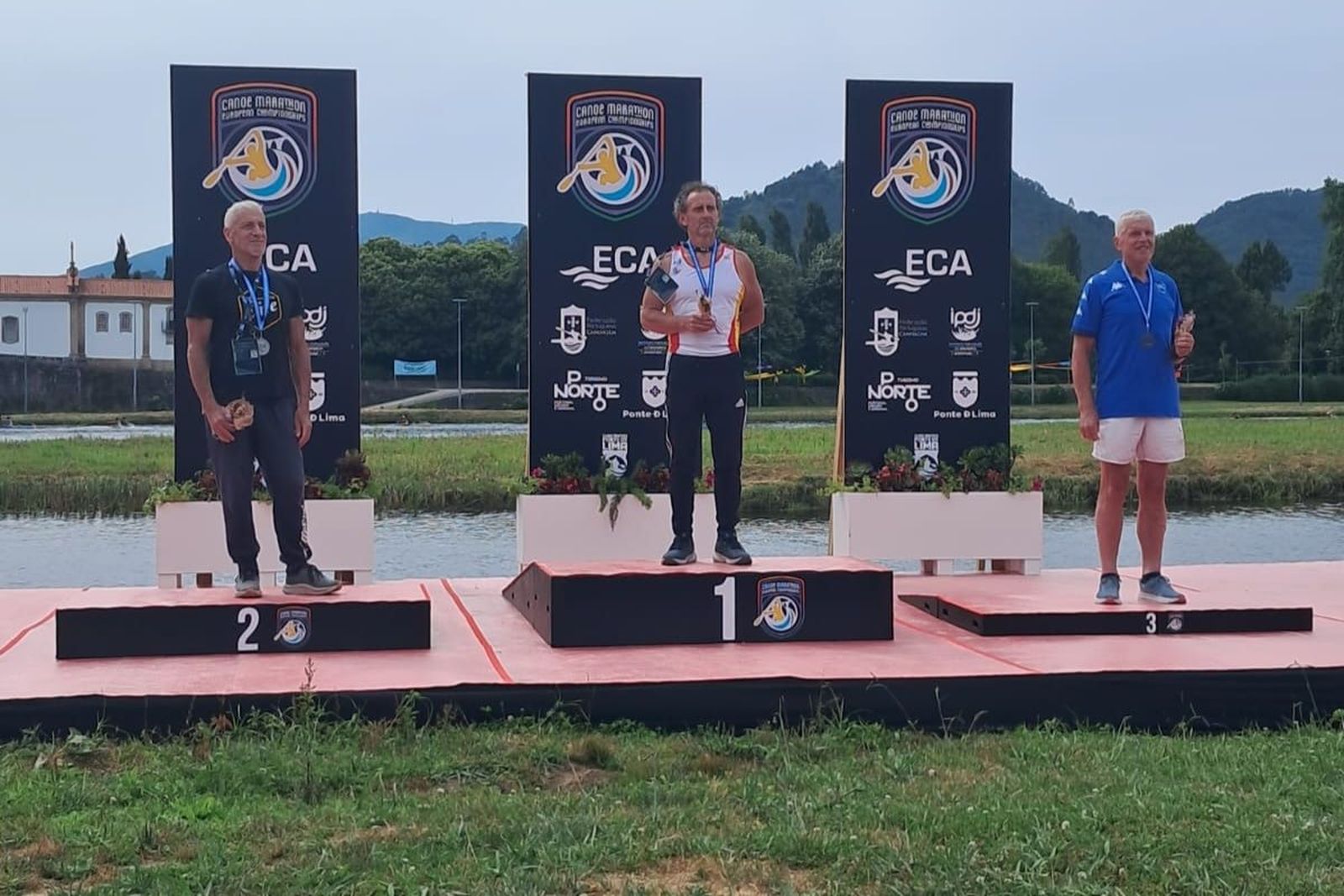 Oro Europeo para José Luis Román Mangas en el Campeonato de Maratón de Piragüismo Oro Europeo para José Luis Román Mangas en el Campeonato de Maratón de Piragüismo
