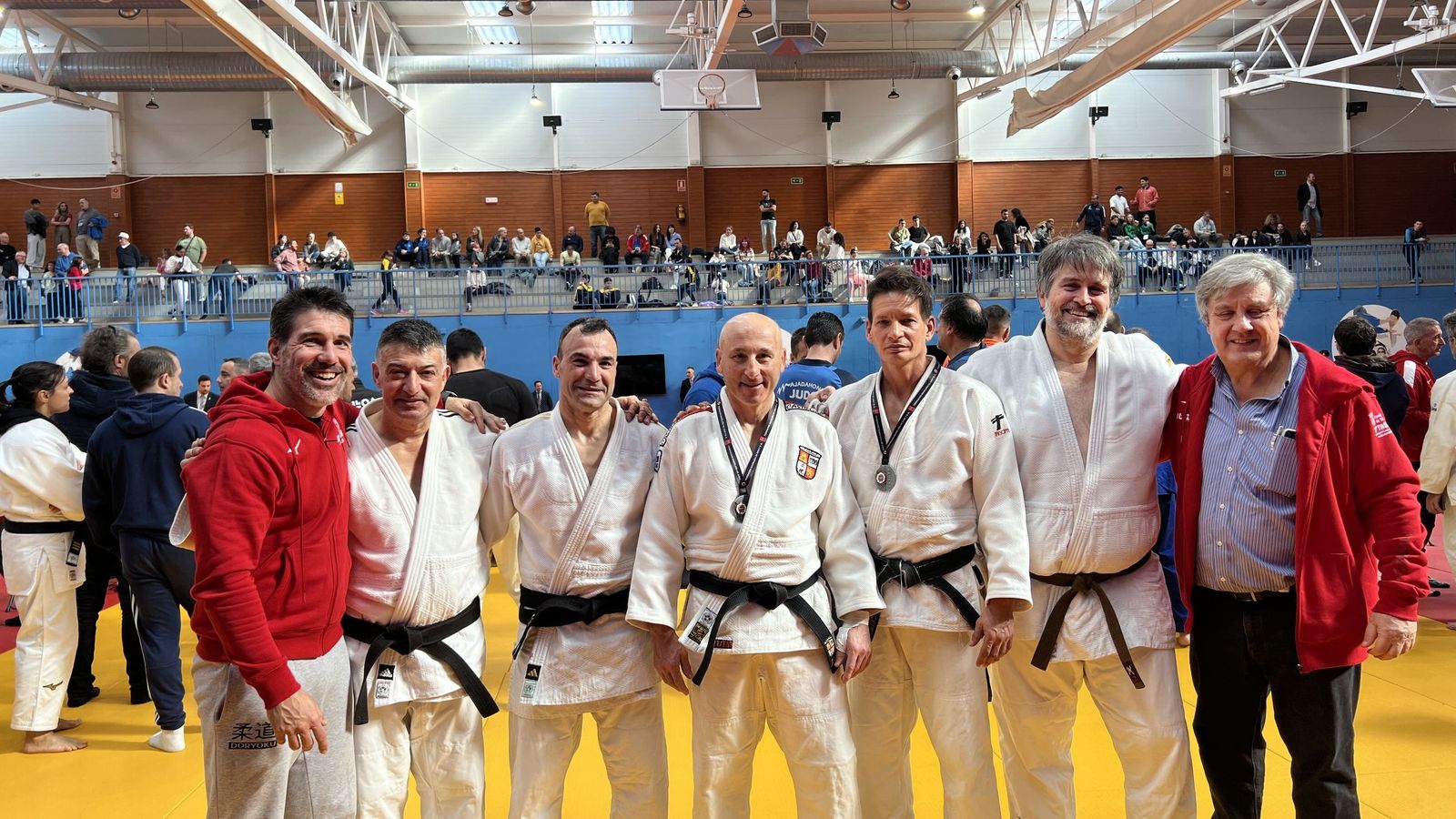 El Club Judo Doryoky en la Supercopa de España de veteranos