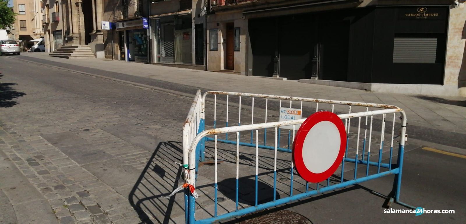 Cortes de tráfico para este viernes en Salamanca