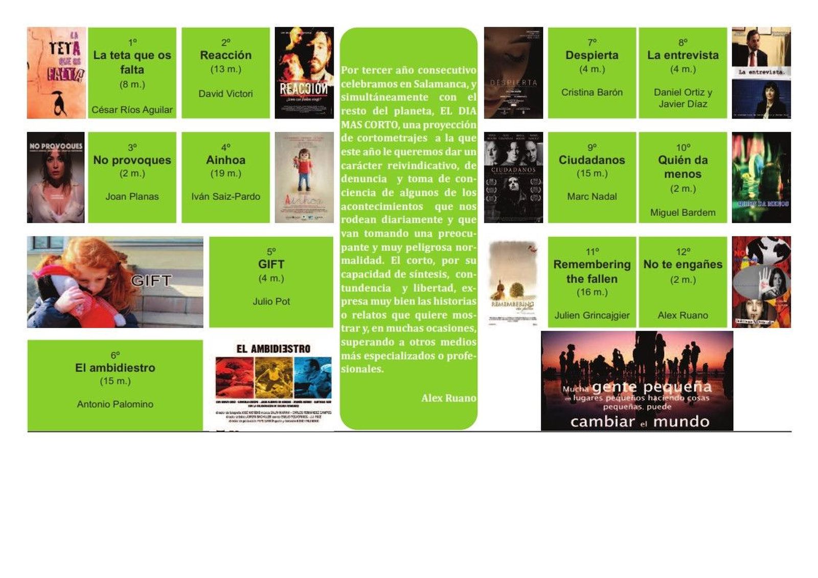 3 Programa de mano para El du00eda mu00e1s corto 2019 Maquetaciu00f3n 2 002