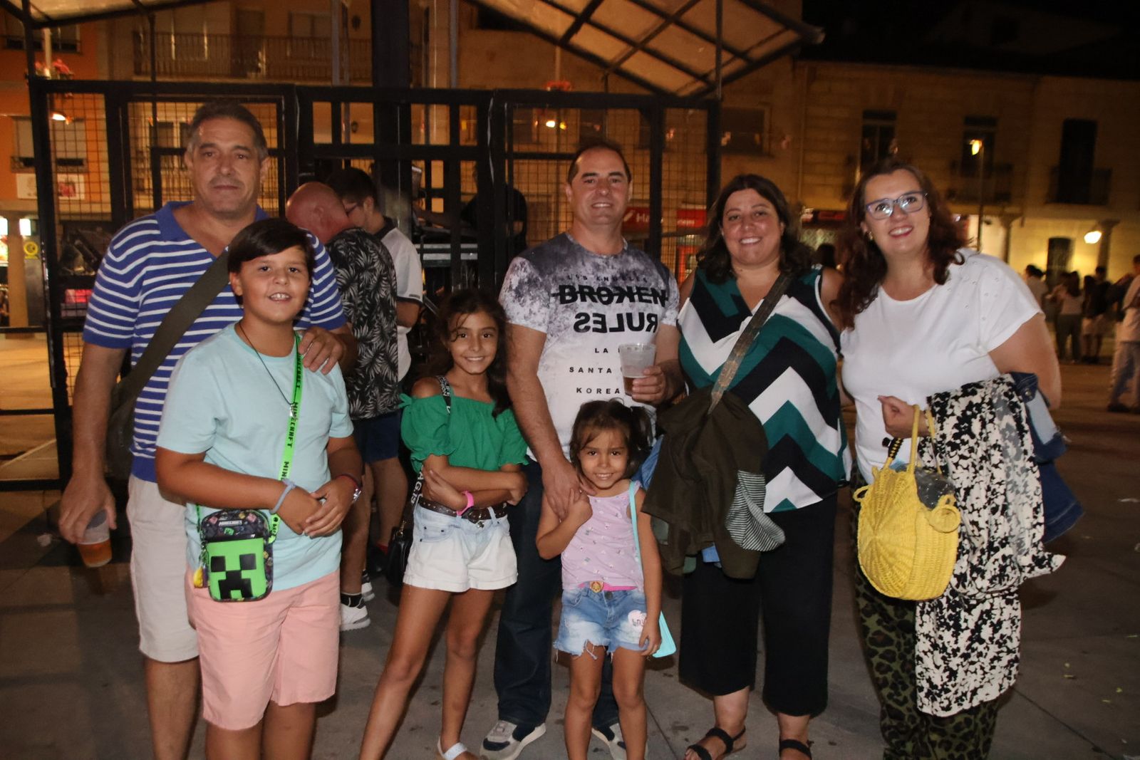 Panorama en la plaza Mayor de Guijuelo