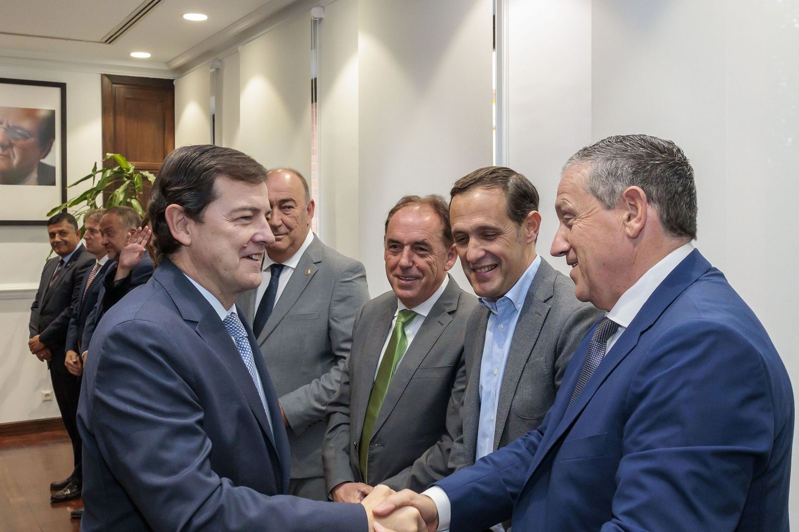 Encuentro con los presidentes de las diputaciones