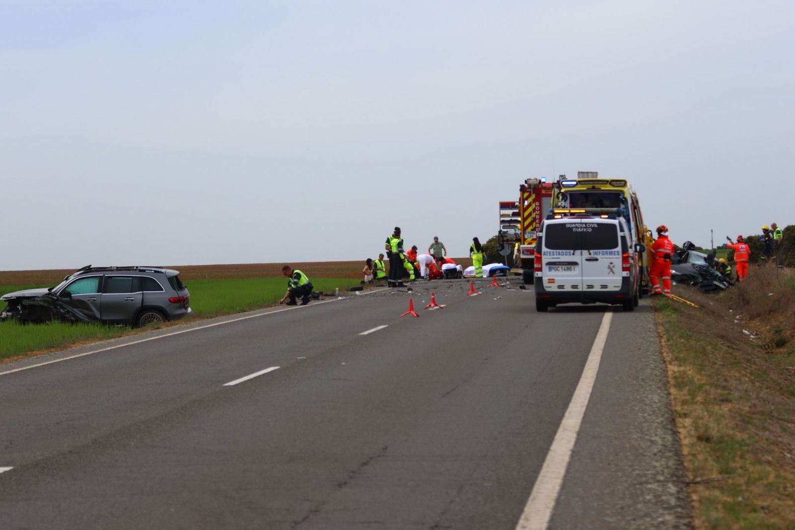 Accidente en Parada de arriba