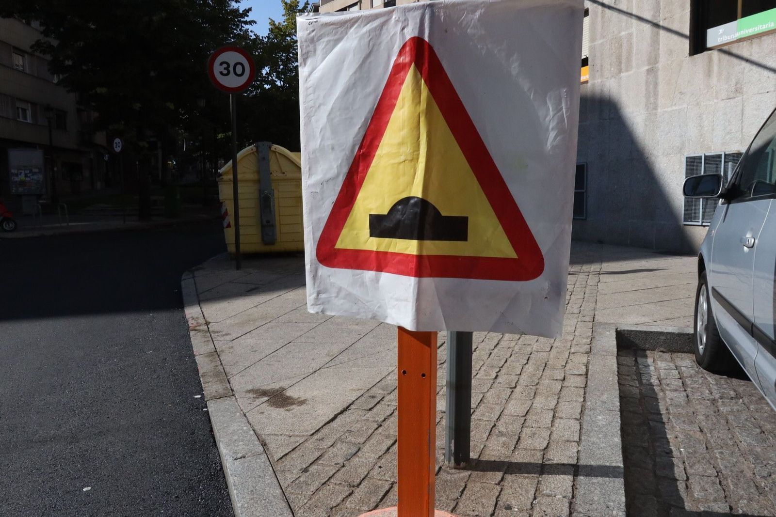 Cortes de Tráfico. Foto de archivo