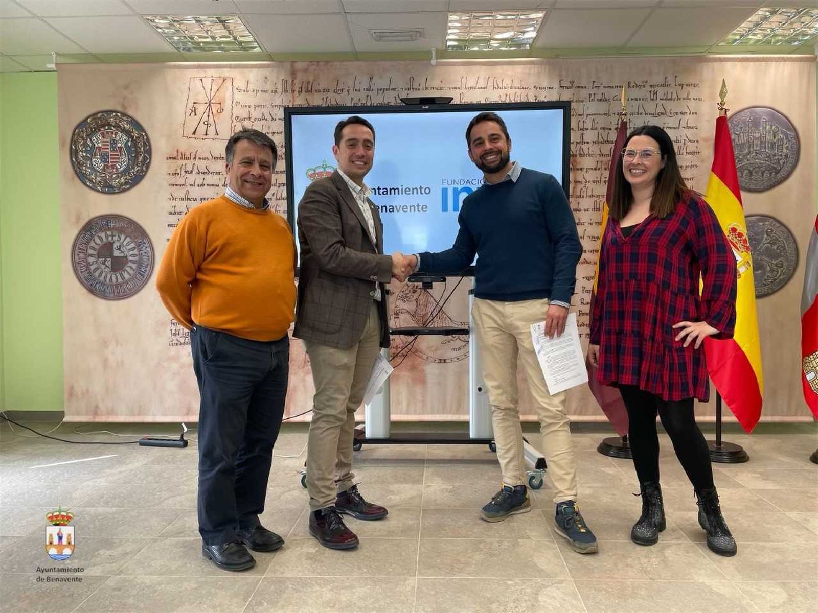 Convenio entre el Ayuntamiento de Benavente y Fundación INTRAS