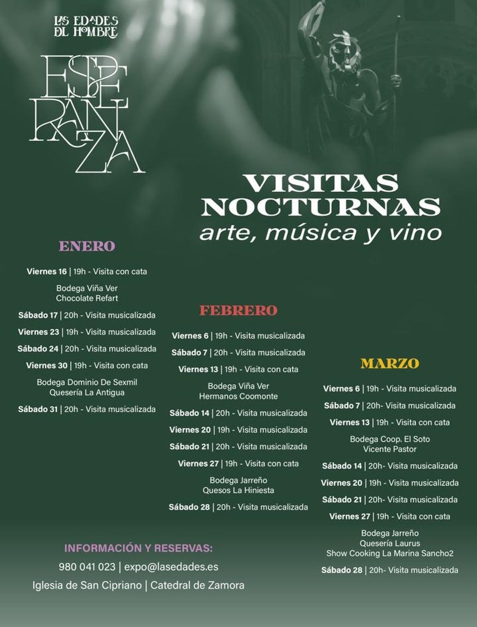 Visitas nocturnas Edades del Hombre