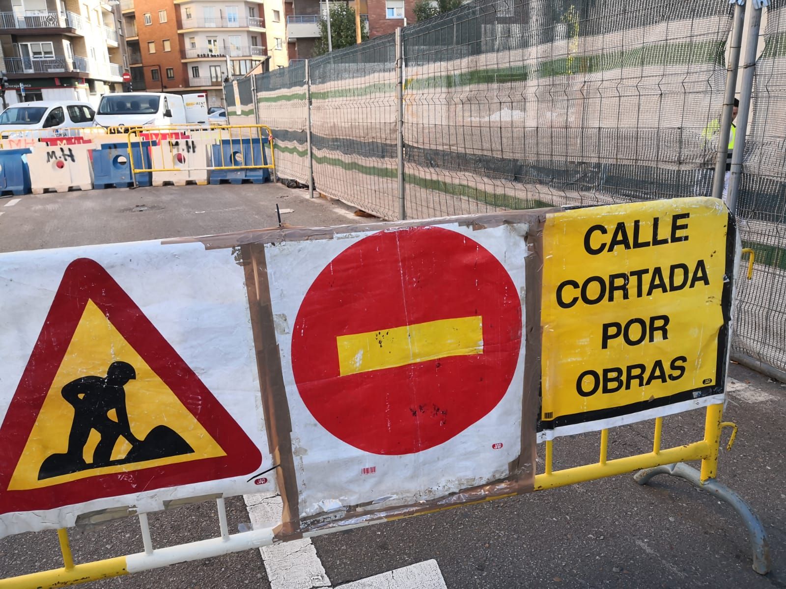 Un corte de tráfico en la ciudad